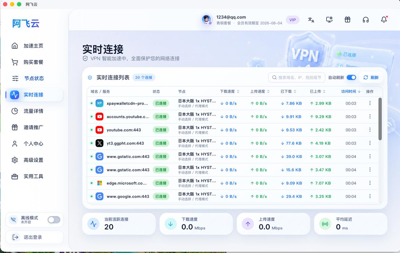 实时连接