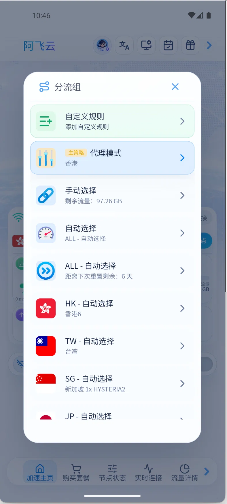 分流组
